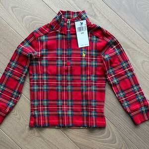 Ralph Lauren Red Plaid Shirt 3T